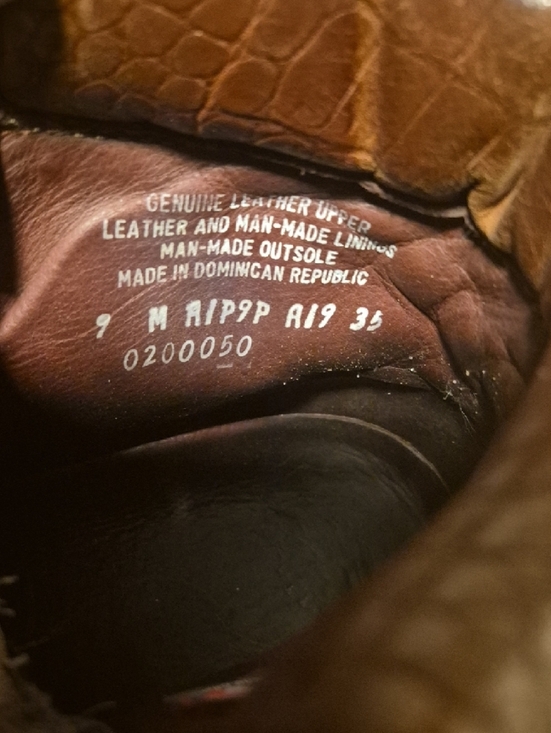 Timberland Dark Brown Leather Lace-Up Work Boots